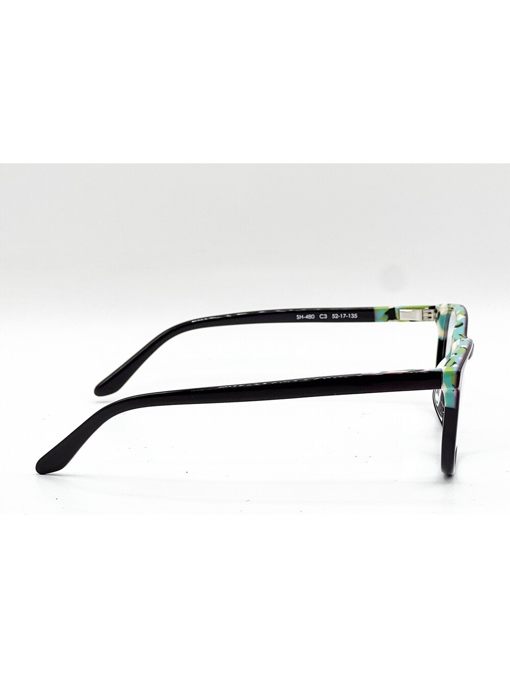 Scott Harris Sh-480 C3 Aubergine Authentic Eyeglasses 52-17-135 - Picture 3 of 5